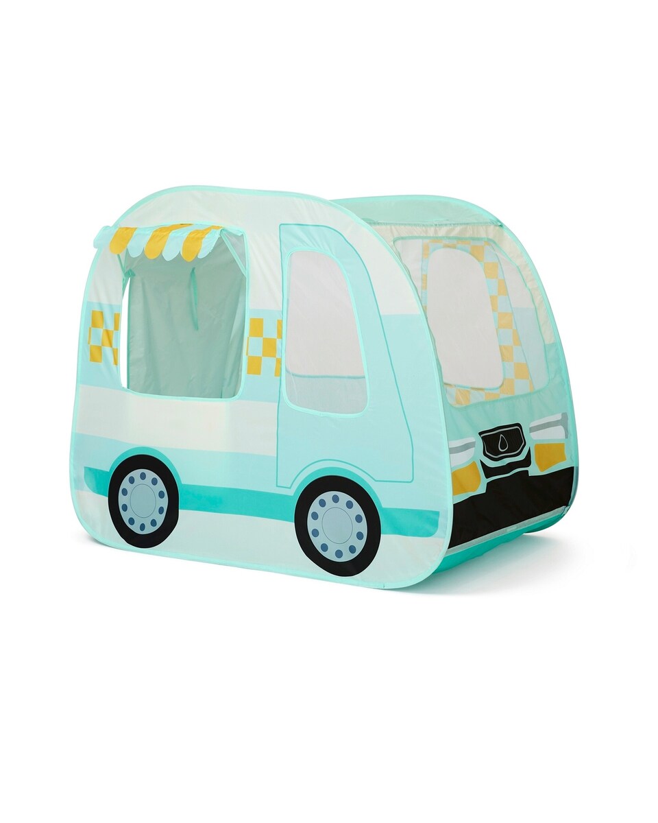 Lekelt foodtruck 120 x 80 x 102 cm fra 2 år Kids Concept bakside