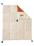 Lekematte for baby, vendbar, bomull, Wild Sahara - Vertbaudet