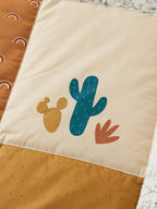 Lekematte for baby, vendbar, bomull, Wild Sahara - Vertbaudet