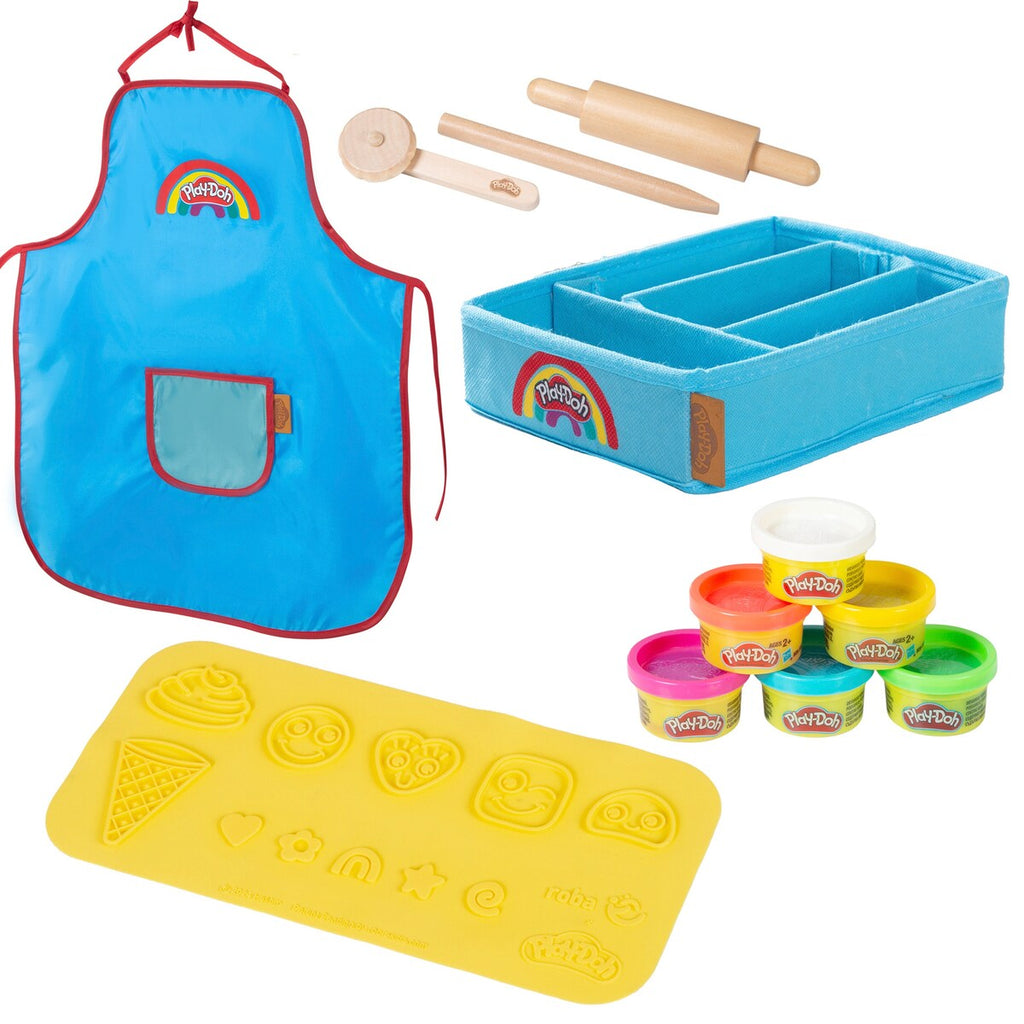 Lekesett med 3D-kreativmatte og modelleire fra 3 år foran