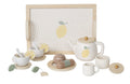 Lekesett afternoon tea med sitrondesign i tre Jabadabado forfra