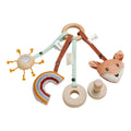 Lekesett for barnestol Play Catching S med hengefigurer forfra