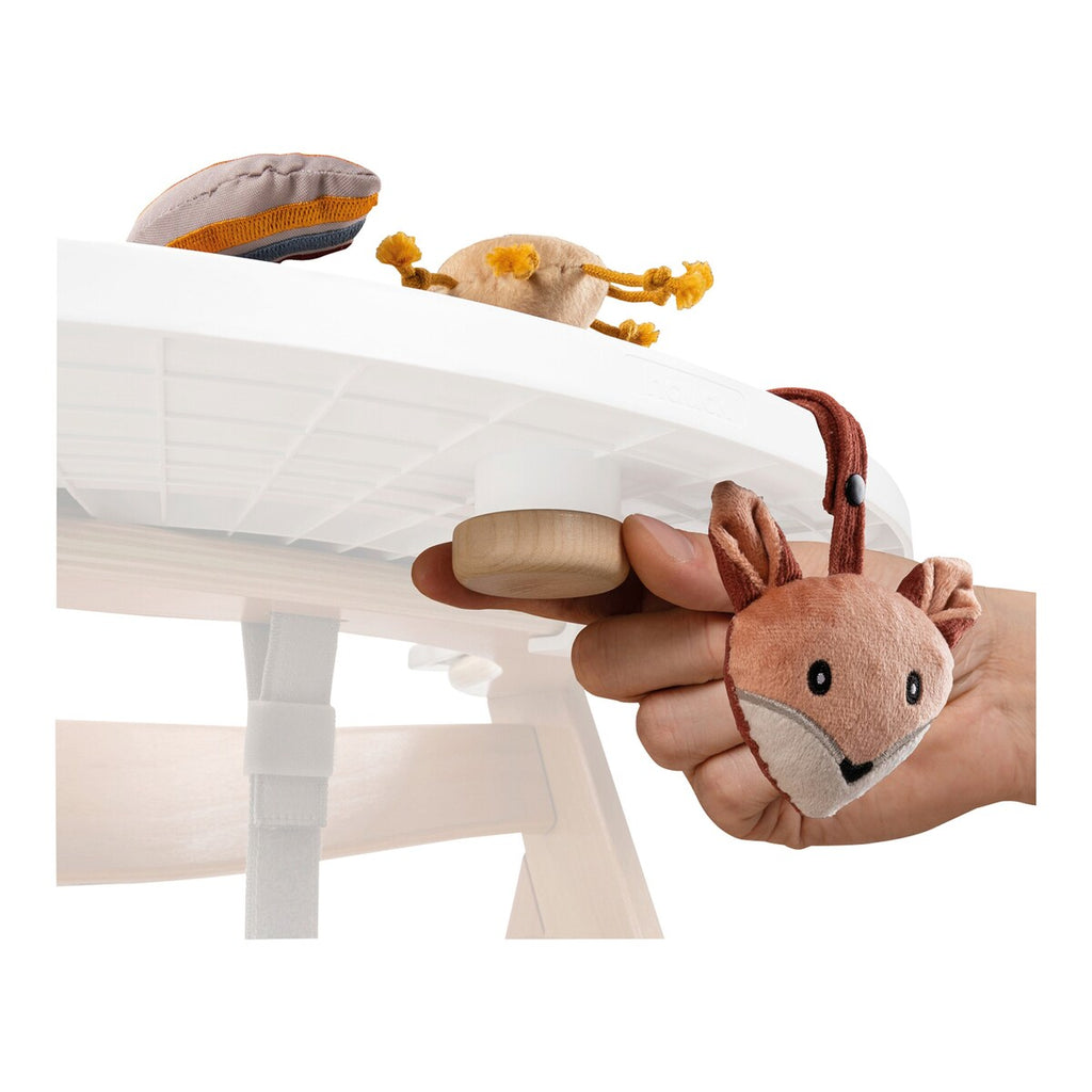 Lekesett for barnestol Play Catching S med regnbue og knitrefolie