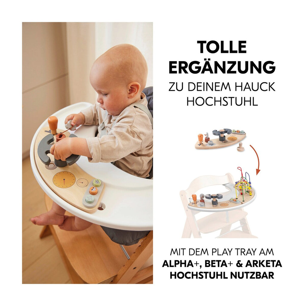 Oversikt over Lekesett Play Cockpit og Play Tray bord