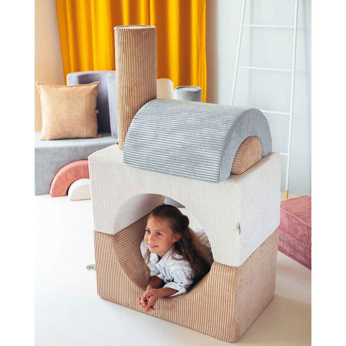 Lekesett Rainbow med 3 moduler fra 3 år 75 x 37 x 49 cm - wigiwama