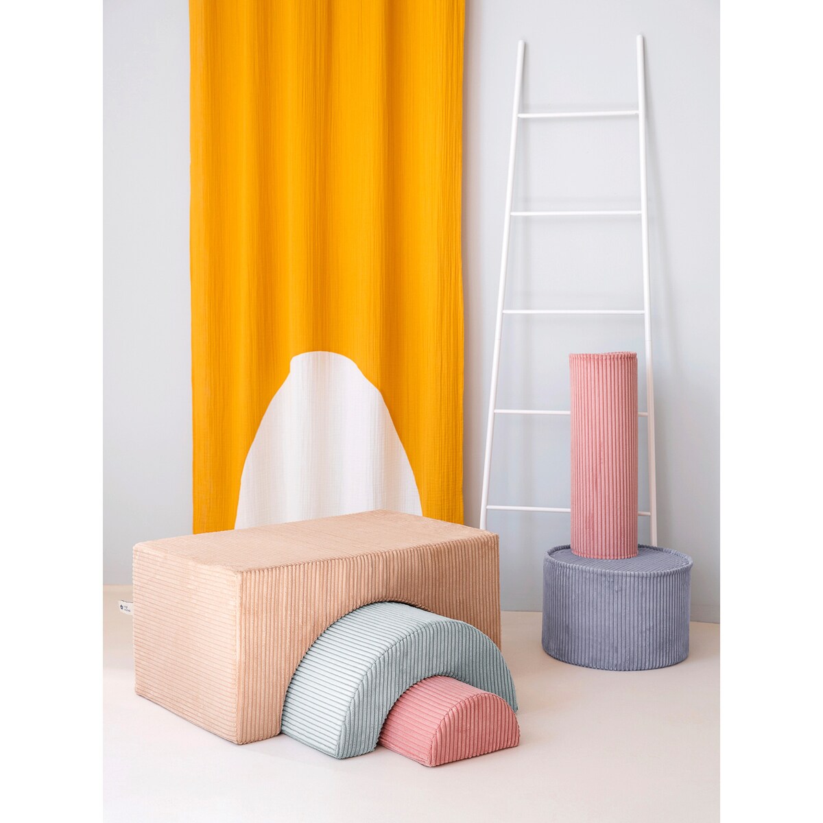 Lekesett Rainbow med 3 moduler fra 3 år 75 x 37 x 49 cm - wigiwama