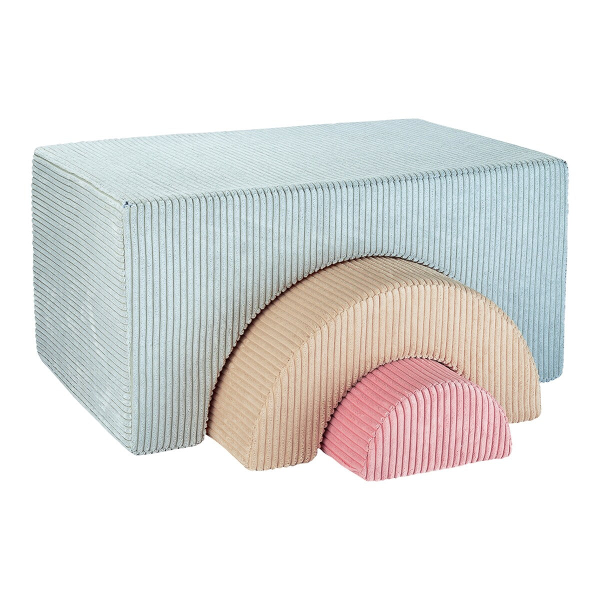 Lekesett Rainbow med 3 moduler fra 3 år 75 x 37 x 49 cm - wigiwama