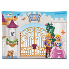 Leketelt prinsesseslott 145x68 cm - Playmobil utsnitt av prinsessetema