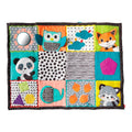 Leketeppe Jumbo Fold & Go med magepute forfra
