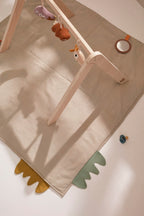 Oppbevaringspose til Leketeppe Neo GOTS-bomull 100x100 cm med oppbevaringspose