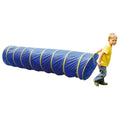 Leketunnel 295 cm med PVC-vindu diameter 60 cm fra 3 år forfra