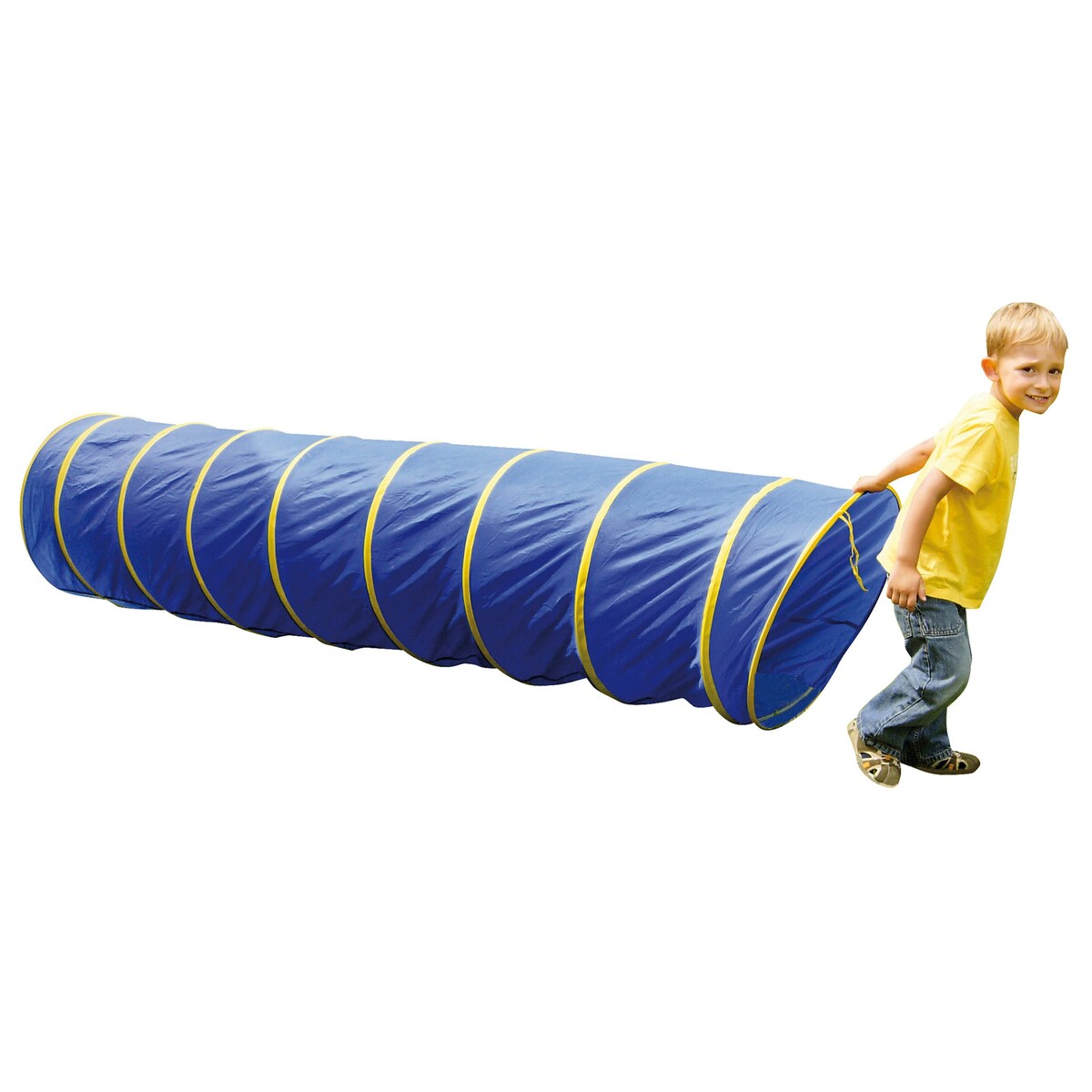 Leketunnel 295 cm med PVC-vindu diameter 60 cm fra 3 år forfra