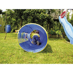 Leketunnel 295 cm med PVC-vindu diameter 60 cm fra 3 år detalj av PVC-vindu