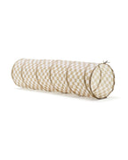 Leketunnel khaki rutete 180 x 47 cm forfra