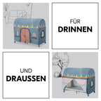 Lekketelt til reiseseng Travel Bed Cover Palace barn leker inni