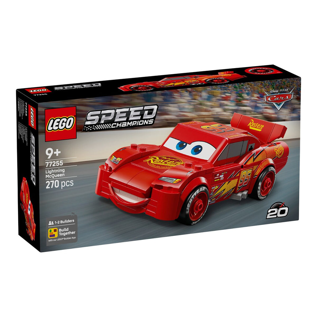 Lightning McQueen 77255 byggesett forfra