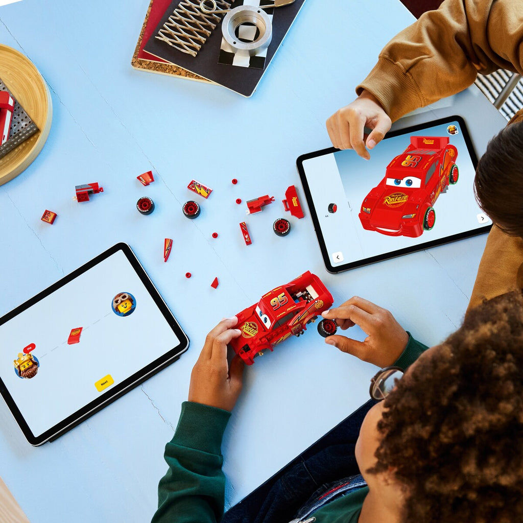 Detalj av Lightning McQueen 77255 byggesett