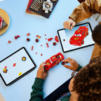 Detalj av Lightning McQueen 77255 byggesett