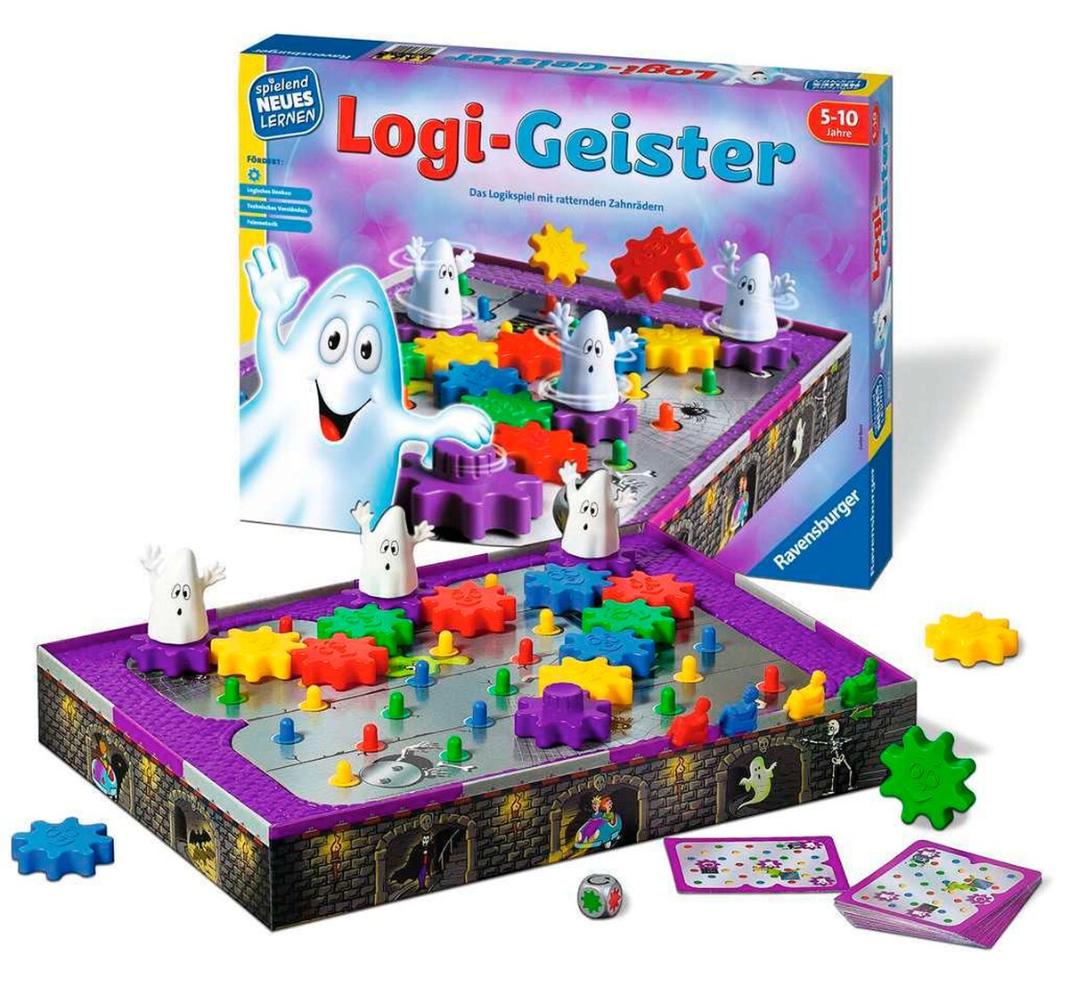 Logi-Geister tannhjulspill bakside