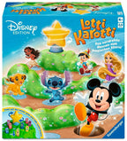Lotti Karotti Disney Edition brettspill forfra med Disney-figurer