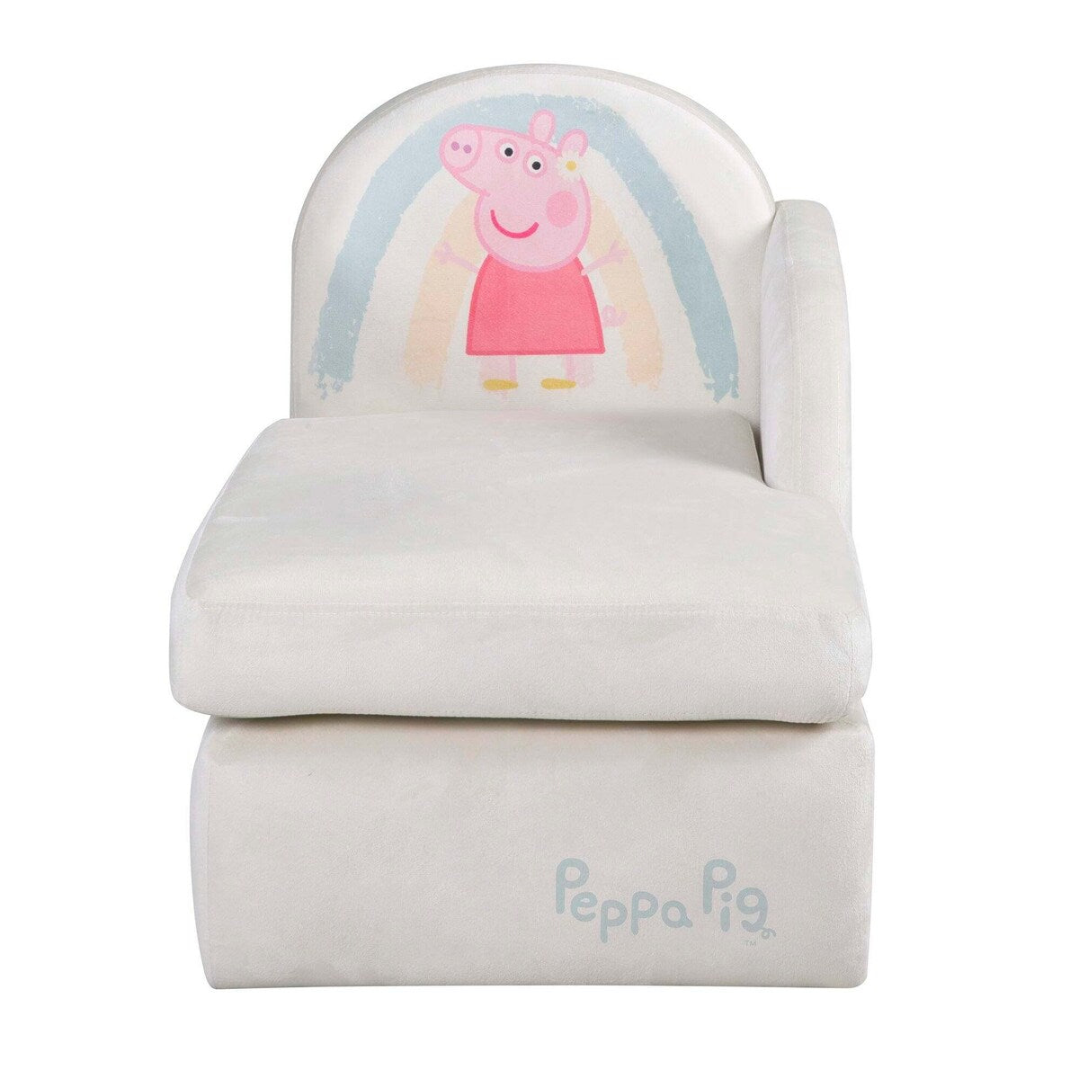 Loungesofa for barn Peppa Pig - roba nærbilde av armlene