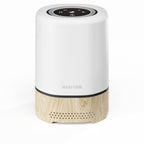 Detalj av HEPA-13-filter i Luftrenser 3-i-1 med HEPA-13-filter og nattlys White Wood