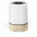 Luftrenser 3-i-1 med HEPA-13-filter og nattlys White Wood forfra