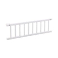 Lukkegitter for bedside crib Maxi og Boxspring i bøk forfra