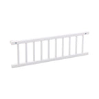 Lukkegitter for bedside crib Maxi og Boxspring i bøk forfra