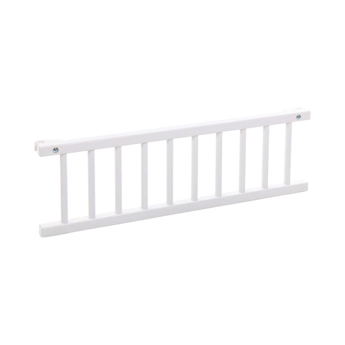 Lukkegitter for bedside crib Maxi og Boxspring i bøk forfra