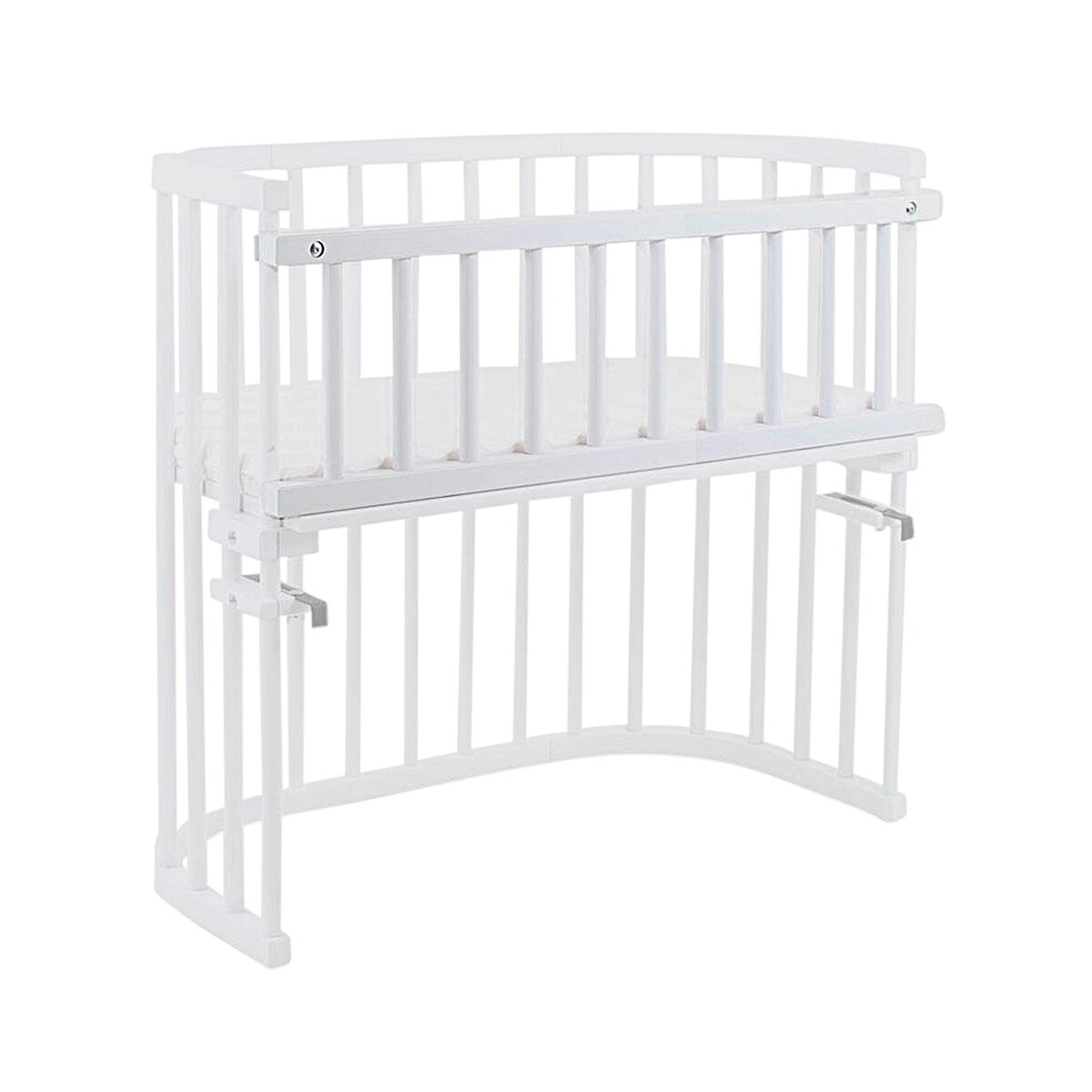 Lukkegitter for bedside crib Original og Midi i bøk bakside