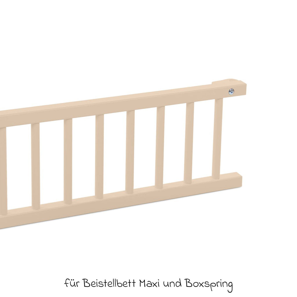Lukkegitter til sideseng Maxi og Boxspring, beigelakkert bakside