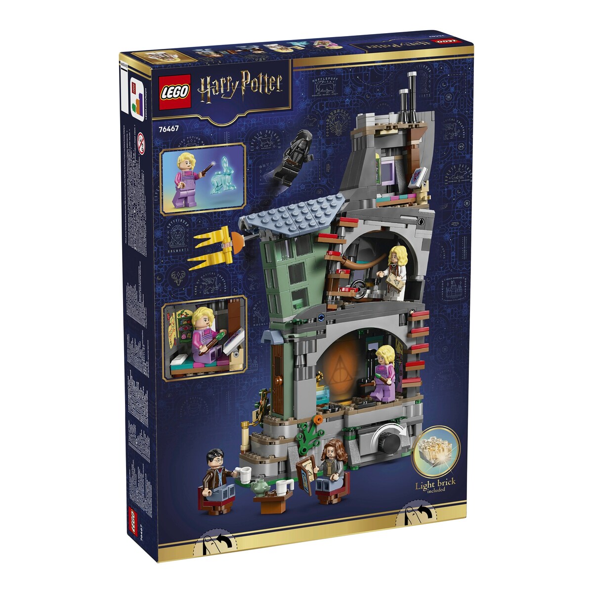 Lego leuchtstein funksjon i Luna Lovegoods hus 76467 byggesett
