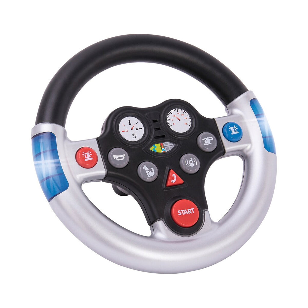 Lydratt Rescue-Sound-Wheel til BIG Bobby Car forfra