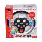 Nærbilde av blålys på Lydratt Rescue-Sound-Wheel til BIG Bobby Car