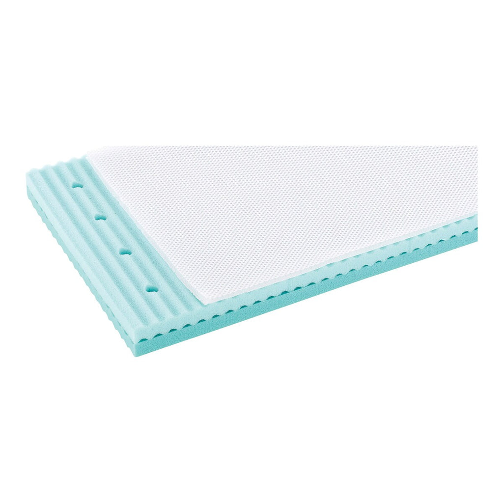 Bakside av Madrass Air for bedside-seng 42x80 cm med avrundede hjørner