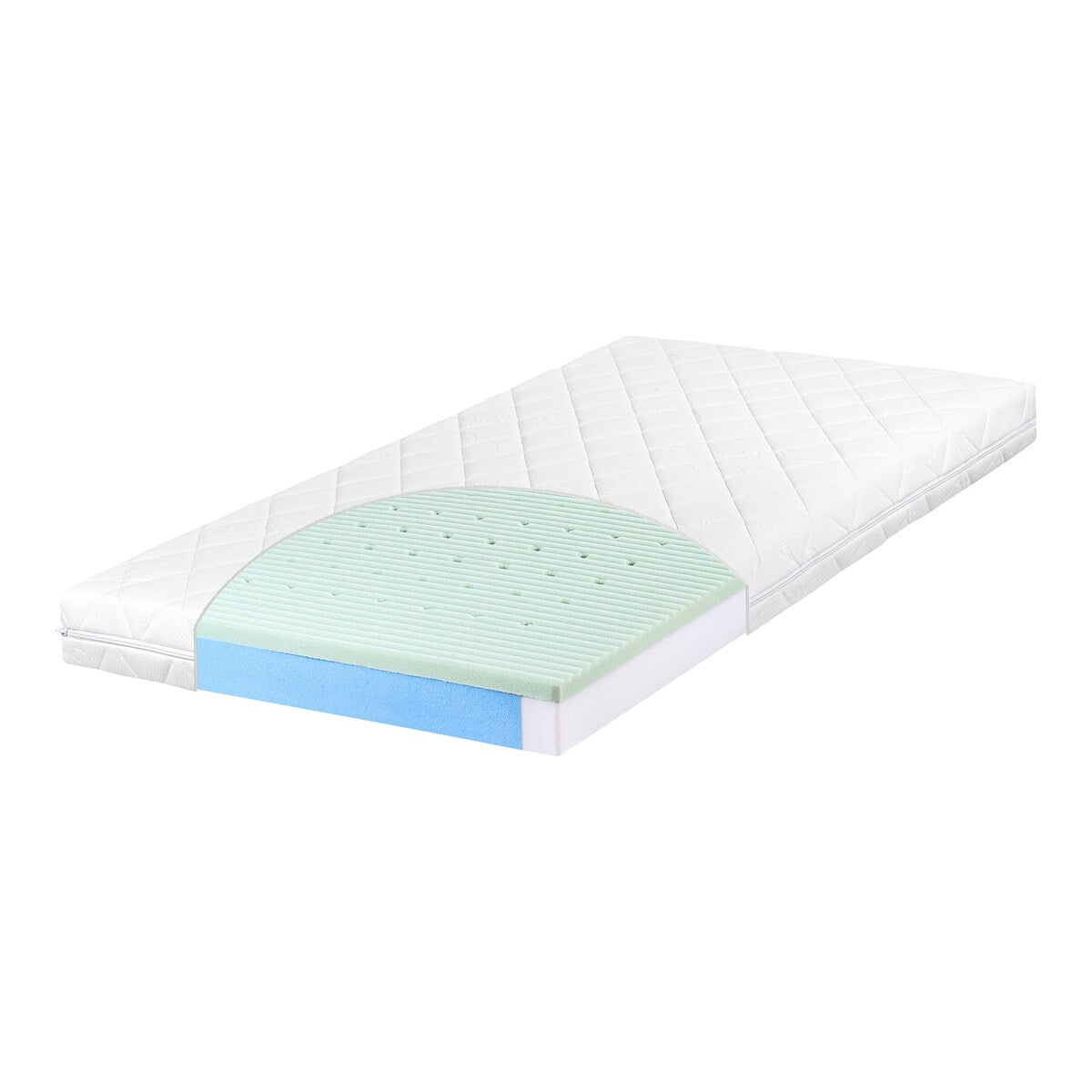 Madrass Air Relax kaldskum 70x140 cm vendbar forfra