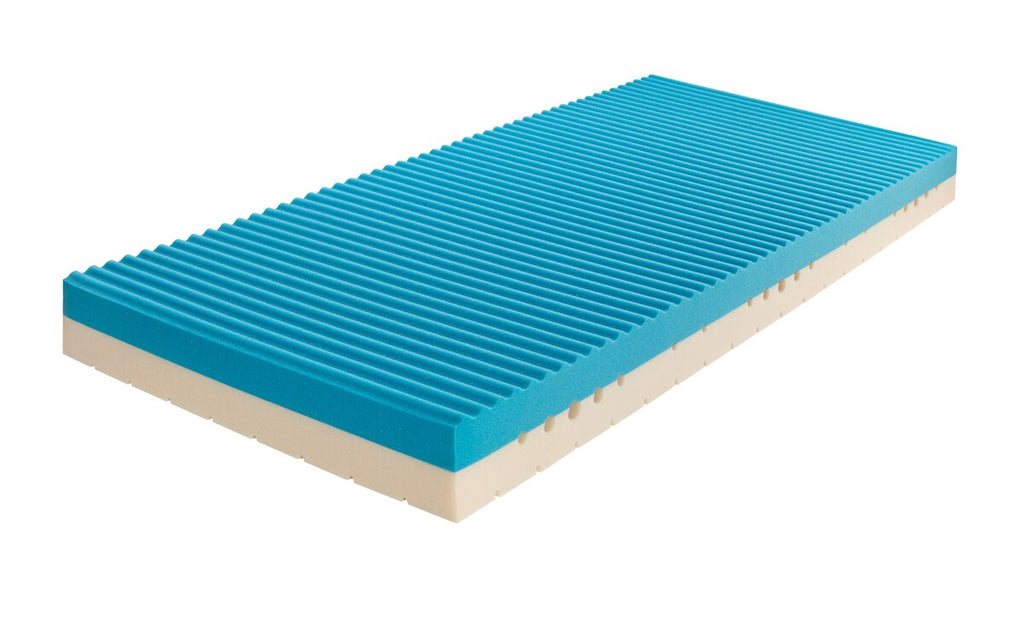 Madrass Balance 90x200 cm komfortskum 7-soner bakside