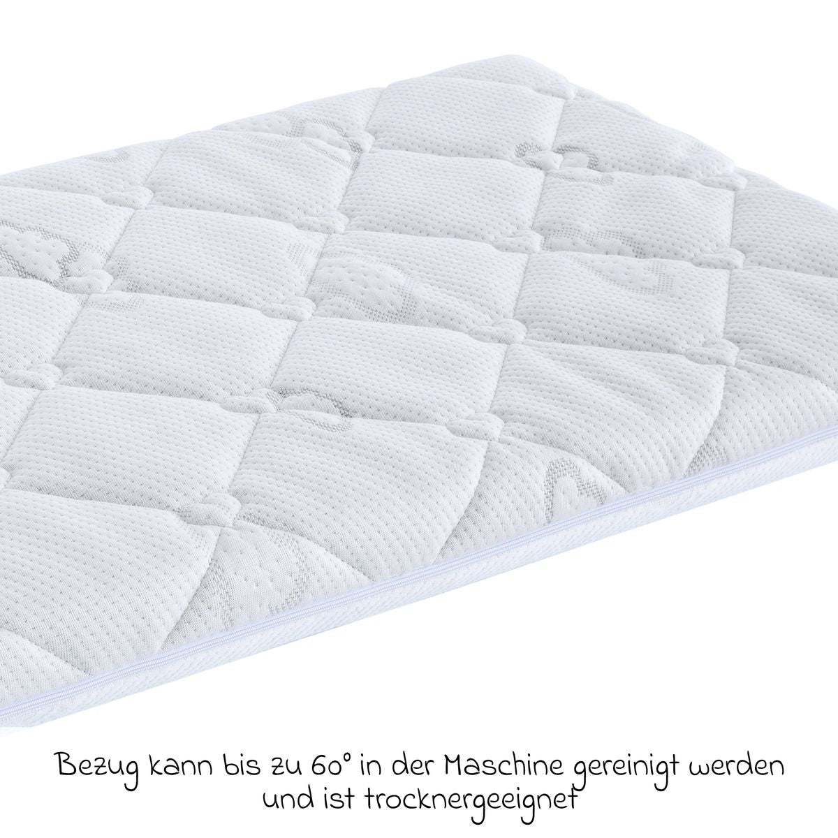 Madrass til bedside-seng og vugge Brise Light i bruk