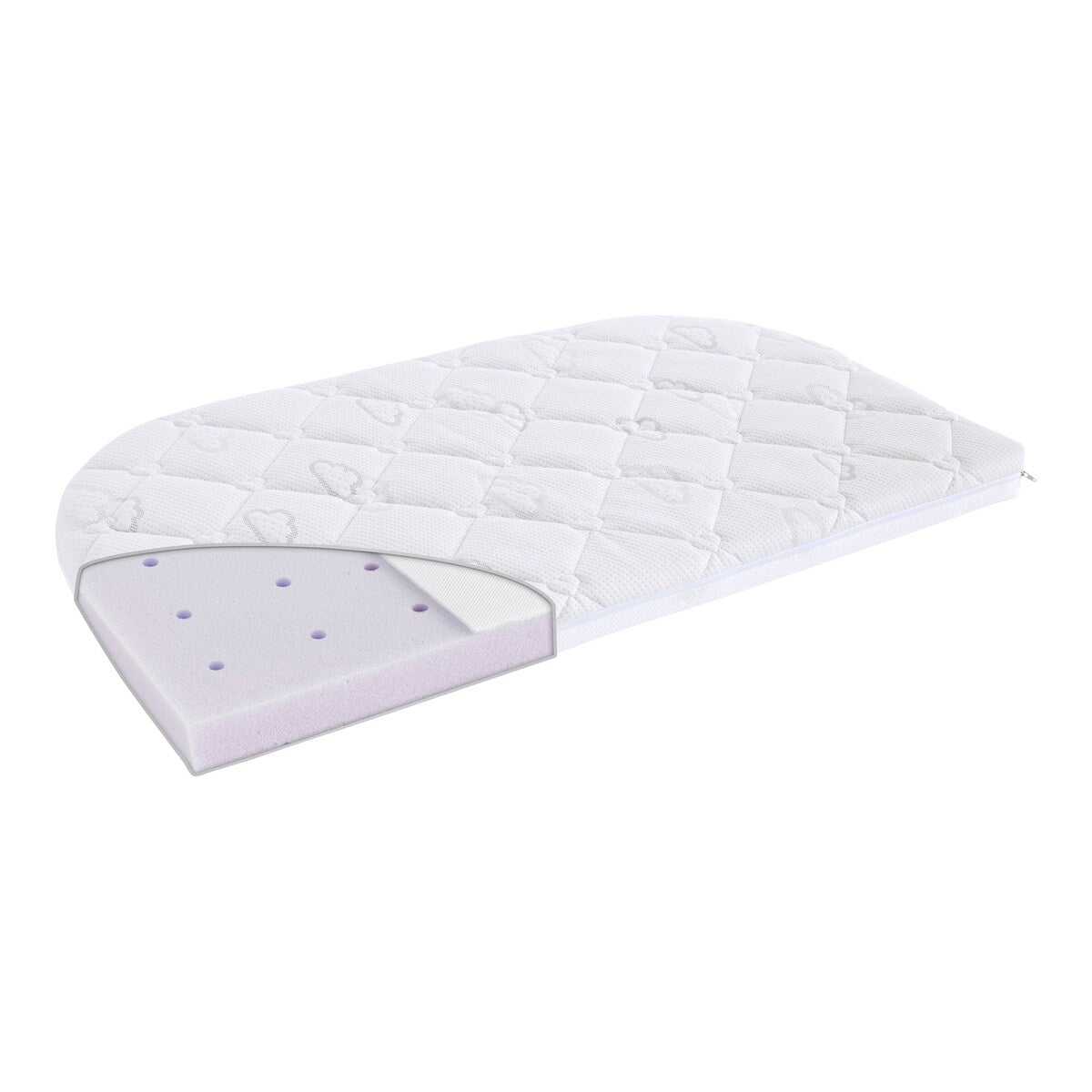 Madrass Brise Light for bedside-seng 88x50x6 cm fra Träumeland
