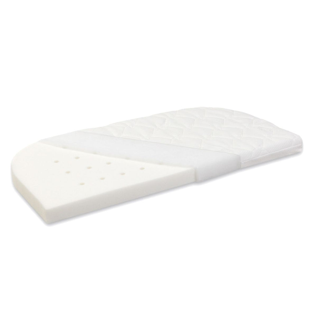 Madrass Classic Fresh til sideseng Maxi og Boxspring, hvit forfra