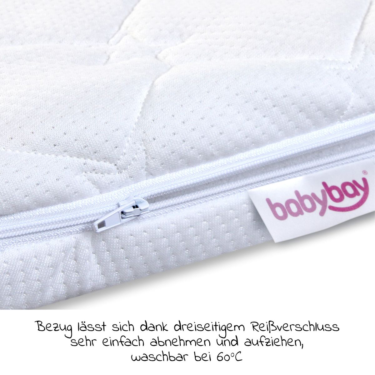 Madrass Classic Fresh til sideseng Maxi og Boxspring, hvit pakket