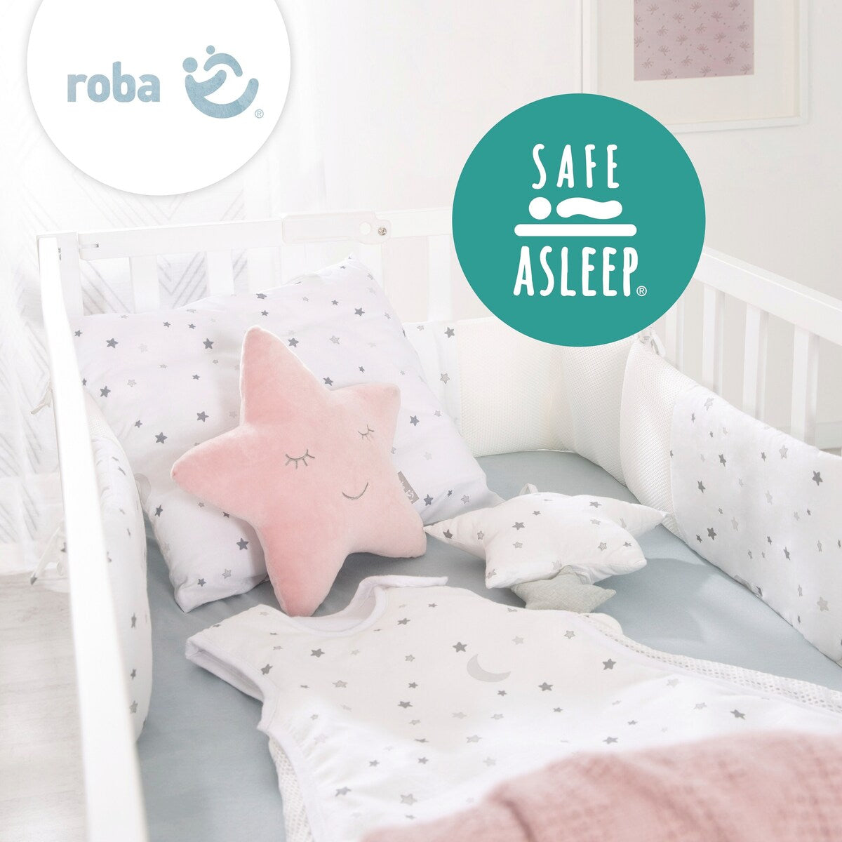Madrass COMFORT AIR ROLL 70 x 140 cm i barneseng miljø