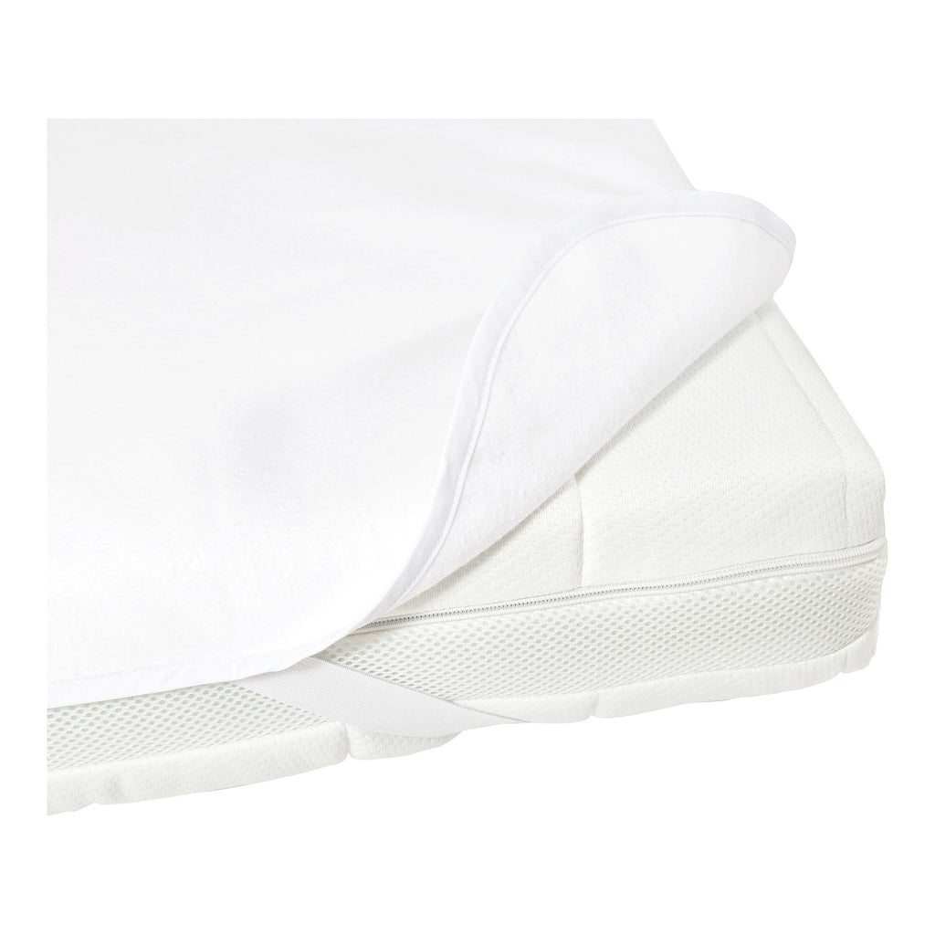 Madrass Dr. Lübbe Air Plus 70x140 cm med moltonbeskytter forfra