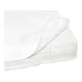 Madrass Dr. Lübbe Air Plus 70x140 cm med moltonbeskytter forfra