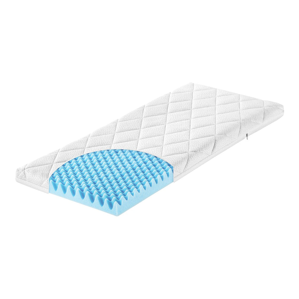 Madrass Dr. Lübbe Air Plus for vugge 40x90 cm kaldskum forfra