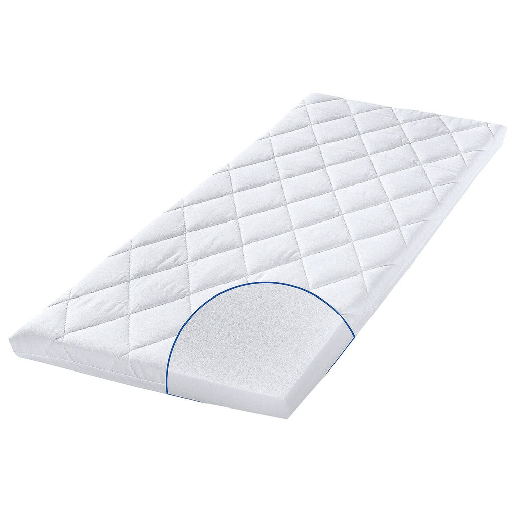 Madrass Dream Soft for vugge 90x40x3 cm allergivennlig detalj av tekstil