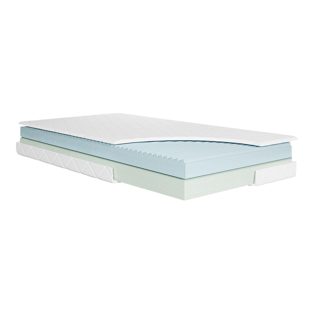 Madrass Duosoft Junior 140x200 cm HRX-skum TENCEL® forfra