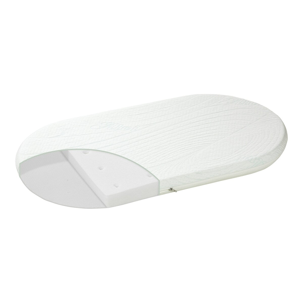 Madrass Ground Air for vugge 46x80 cm TENCEL & Dry forfra