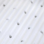 Detalj av Madrass Klima Wave til sideseng Maxi og Boxspring hvit quiltet mønster